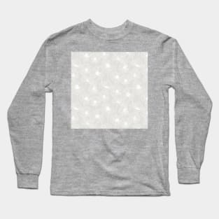 Gray Poppies Long Sleeve T-Shirt